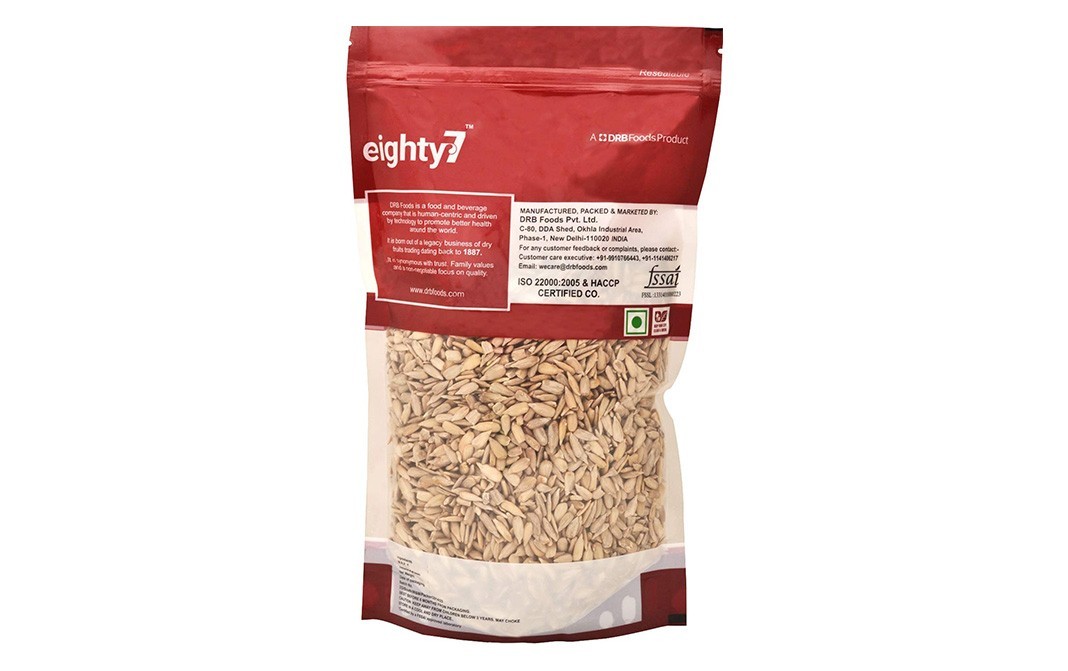 Eighty7 Sunflower Seeds    Pack  1 kilogram